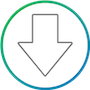 Down Arrow Circle Icon